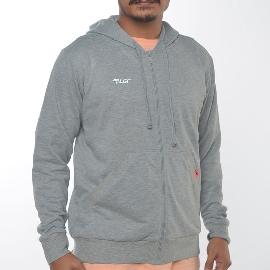 French Terry Full-Zip Hoodie